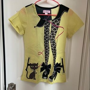 Koi fashion scrub top